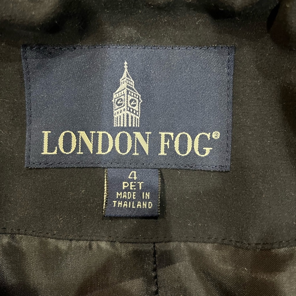 London Fog Elegant Black Outerwear